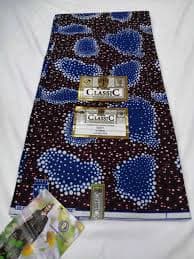 Classic Ankara Print - Gold